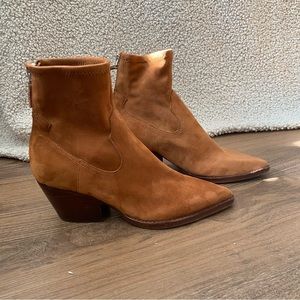 Dolce Vita Brown Suede Booties